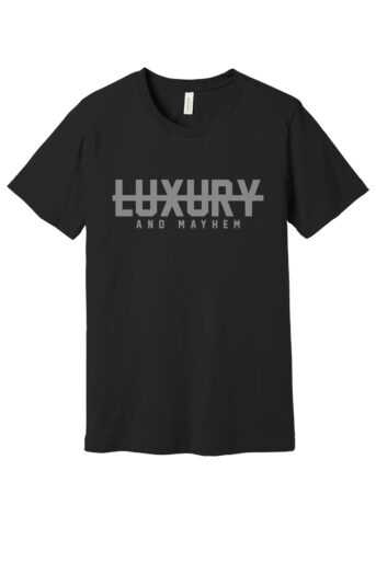 Black with Asphalt Lettering