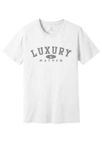 White w/ Asphalt Lettering