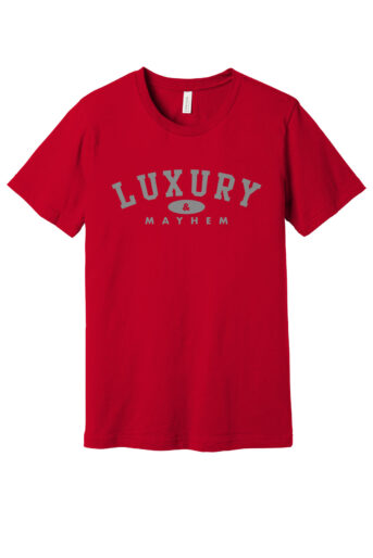 Red w/ Asphalt Lettering
